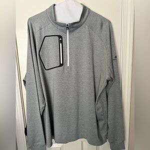 FOOTJOY BV Bob Vokey Designs Gray 1/4 Zip Pullover XXL